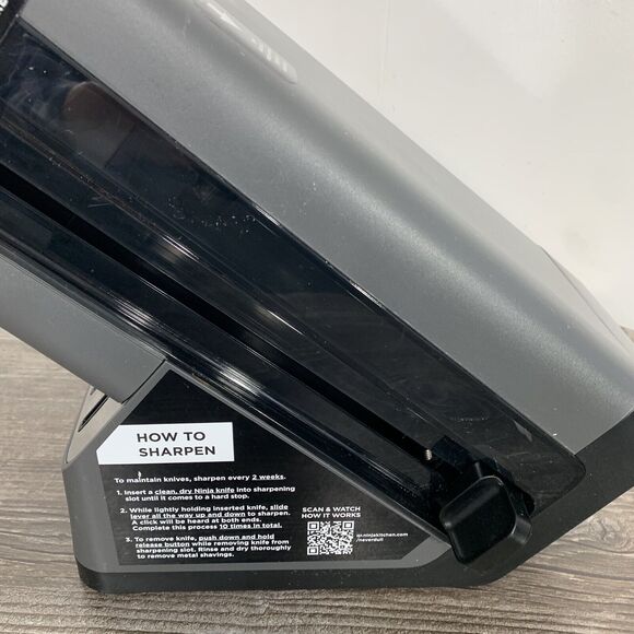 Ninja Knife Block Never Dull System Sharpener Gray K12010 - Picture 11 of 14